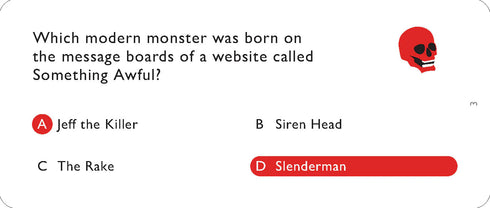 HORROR TRIVIA - CHRONICLE BOOKS